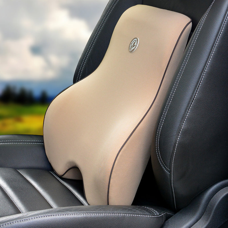 ALEVA Lumbar Support Cushion in use